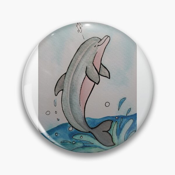 Item preview, Dolphin Jump For Joy designed and sold by LizzyOnionhead.