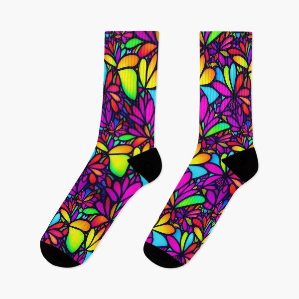 Item preview, Neon Petal Patterns designed and sold by aurahealing.