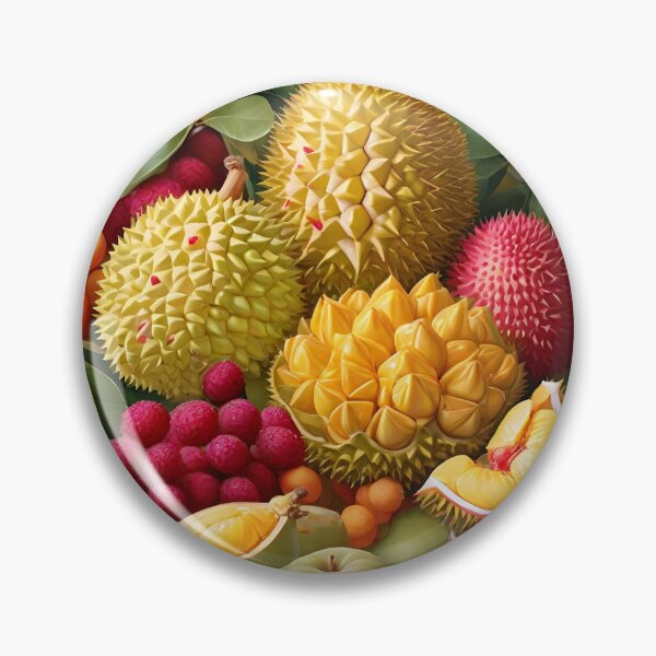 Item preview, Durian, Mangosteen, Rambutan, and Longan: The Delectable Fruits of Thailand designed and sold by Best-Art-32.