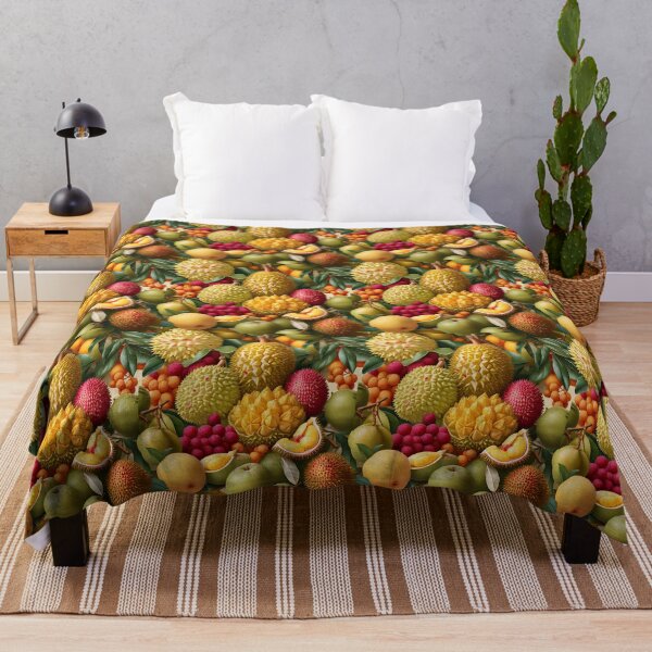 Item preview, Durian, Mangosteen, Rambutan, and Longan: The Delectable Fruits of Thailand designed and sold by Best-Art-32.