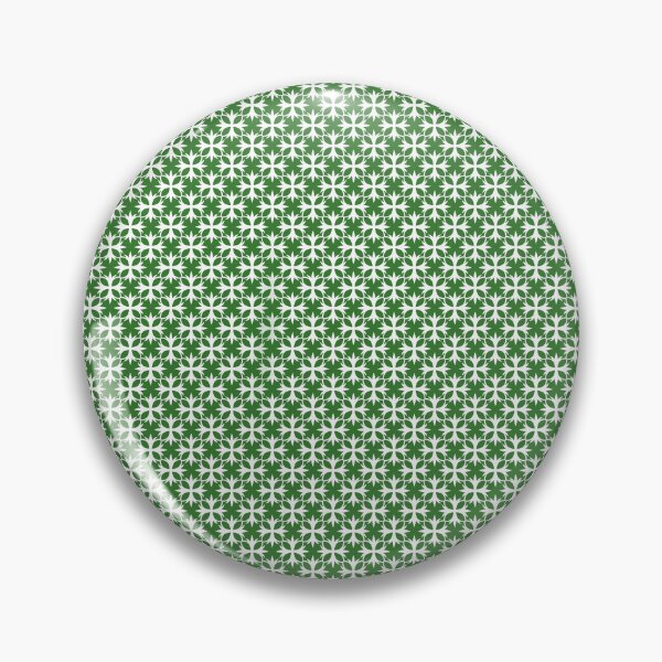 Item preview, Christmas Green Background with White Tiny Snowflakes designed and sold by zanydoodles.