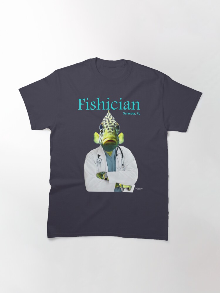 Alternate view of Fishician Classic T-Shirt