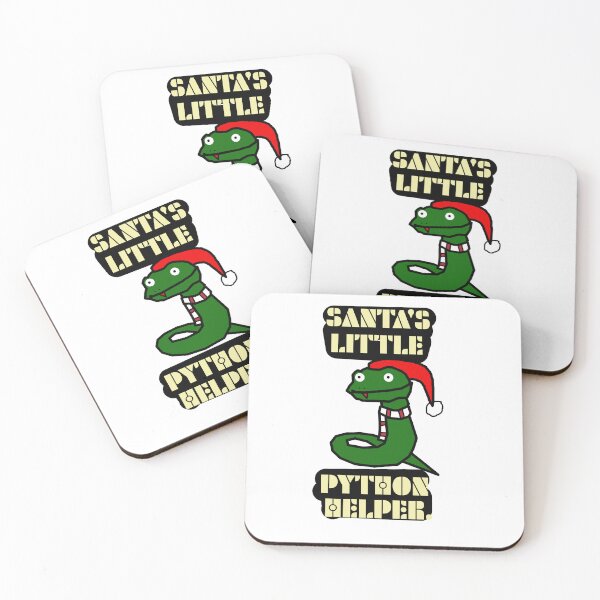 Item preview, Santa's Little Python Helper designed and sold by Storiesforyou.