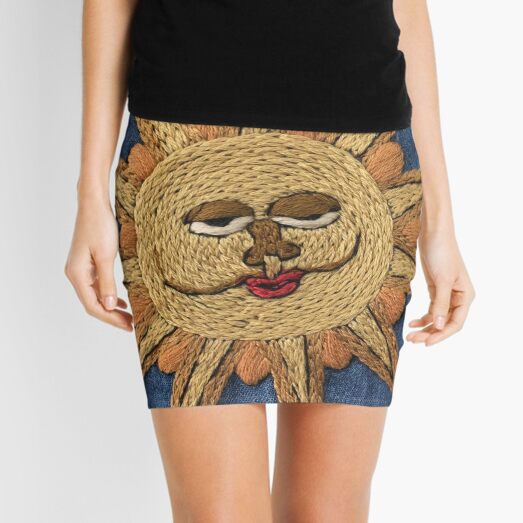 Smiling Sun Mini Skirt