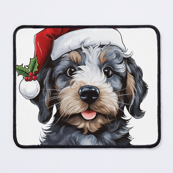 Item preview, Christmas Cavapoo Cavoodle - Blue Merle designed and sold by wotsthis.