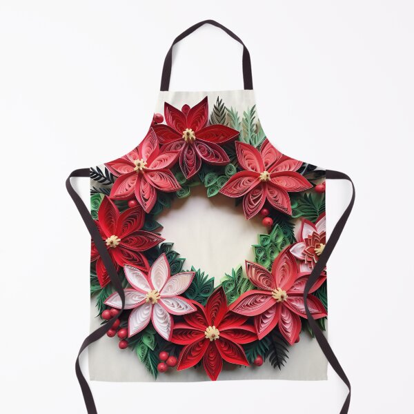 Item preview, Paper quilling Christmas holiday wreath designed and sold by dcrc.