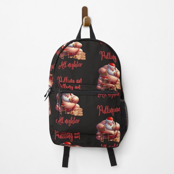 Item preview, Santa Claus funny cookie all nighter designed and sold by SeeingBeyond.