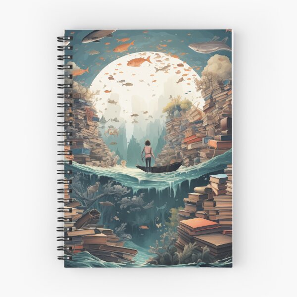 Item preview, Bibliophile's Ocean designed and sold by PictoParade.