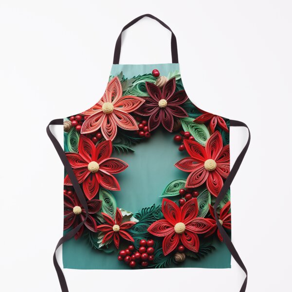 Item preview, Paper quilling Christmas holiday wreath designed and sold by dcrc.