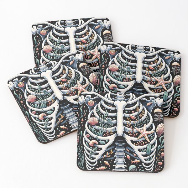 Item preview, Aquatic Skeleton Ribs designed and sold by Promptified.