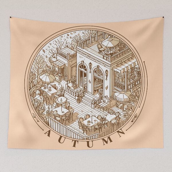 Item preview, Logo of Autumn Cafe designed and sold by tasilrio.
