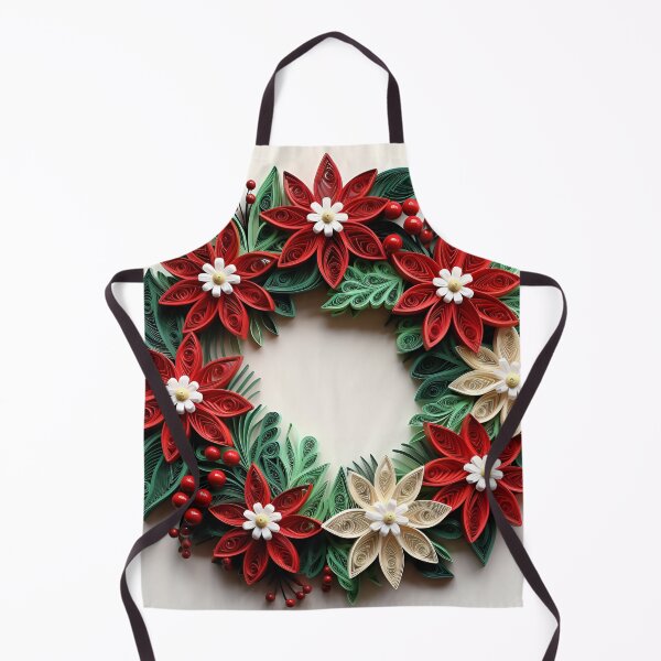 Artikelvorschau, Weihnachtskranz aus Papierquilling entworfen und verkauft von dcrc.