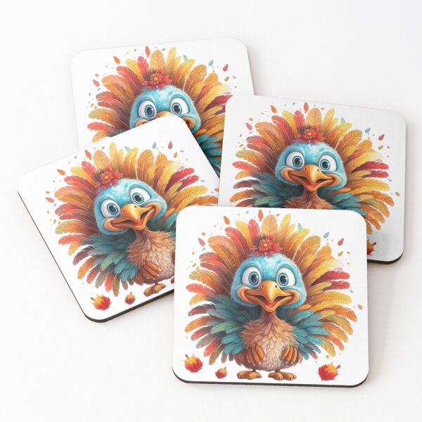 Item preview, Cute Happy Turkey designed and sold by Winarrts.