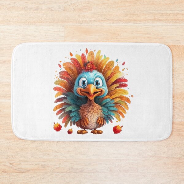 Item preview, Cute Happy Turkey designed and sold by Winarrts.