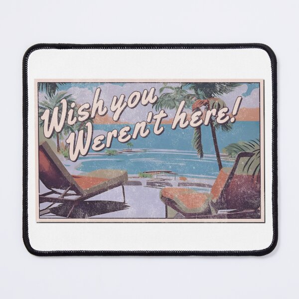 Item preview, Wish you weren't here! designed and sold by Robot Fight Club Apparel.