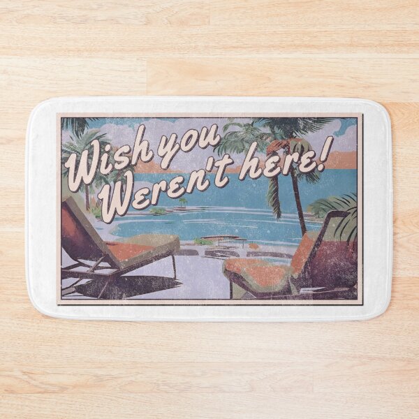 Item preview, Wish you weren't here! designed and sold by Robot Fight Club Apparel.