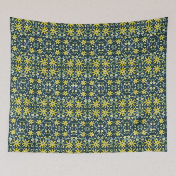 Item preview, Sunny flower pattern designed and sold by Janine-Brewster.