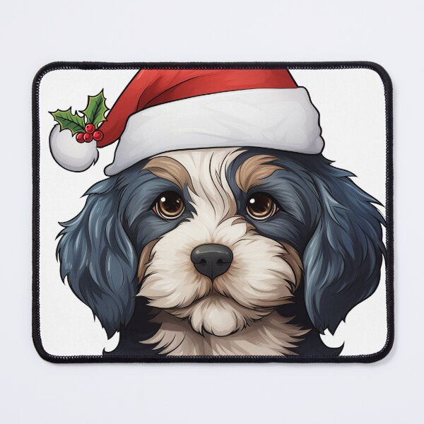 Item preview, Christmas Cavapoo Cavoodle - Blue Merle, Phantom designed and sold by wotsthis.