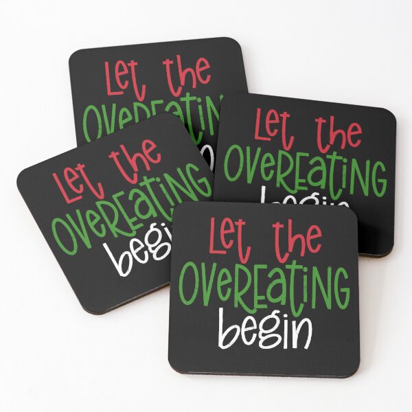 Item preview, Let the Overeating Begin designed and sold by Gretchen Slagle Studio.