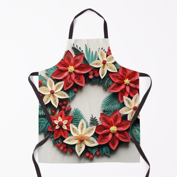 Item preview, paper quilling christmas holiday wreath designed and sold by dcrc.