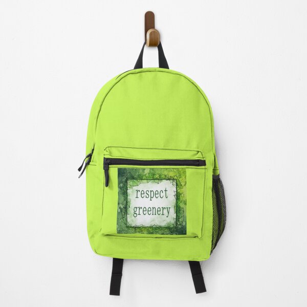 Item preview, Respect greenery, text in the green frame designed and sold by silent-violin.