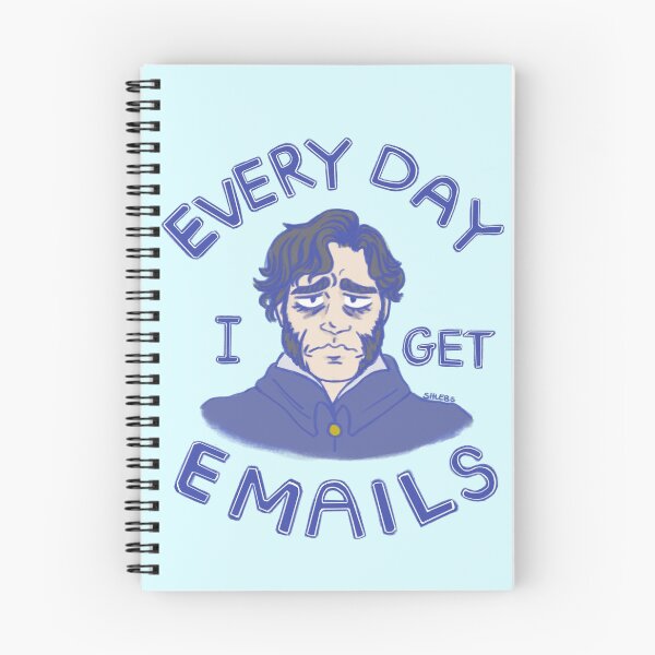 Item preview, emails designed and sold by shloodlesart.
