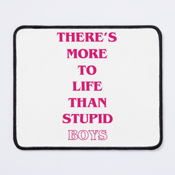 Item preview, Stranger Things Max Iconic Phrase "There's More To Life Than Stupid Boys" designed and sold by Trendjoy.