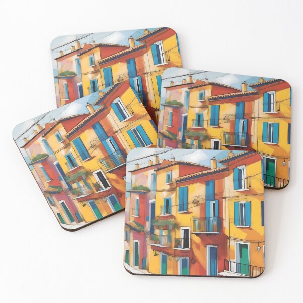 Item preview, Mediterranean villas designed and sold by WildLadyWood.
