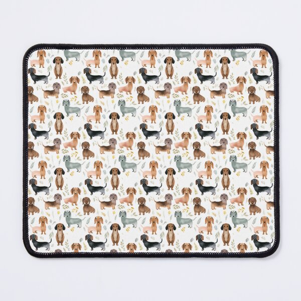 Artikelvorschau, Loving Companions: Dachshund's Affection entworfen und verkauft von qoodesignstudio.