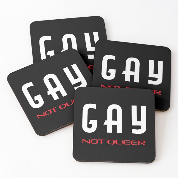 Item preview, Gay Not Queer designed and sold by Sapphic Reality.