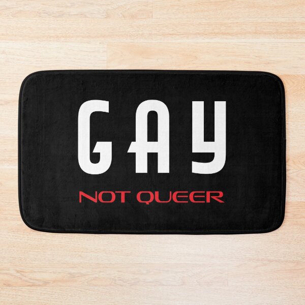 Item preview, Gay Not Queer designed and sold by Sapphic Reality.