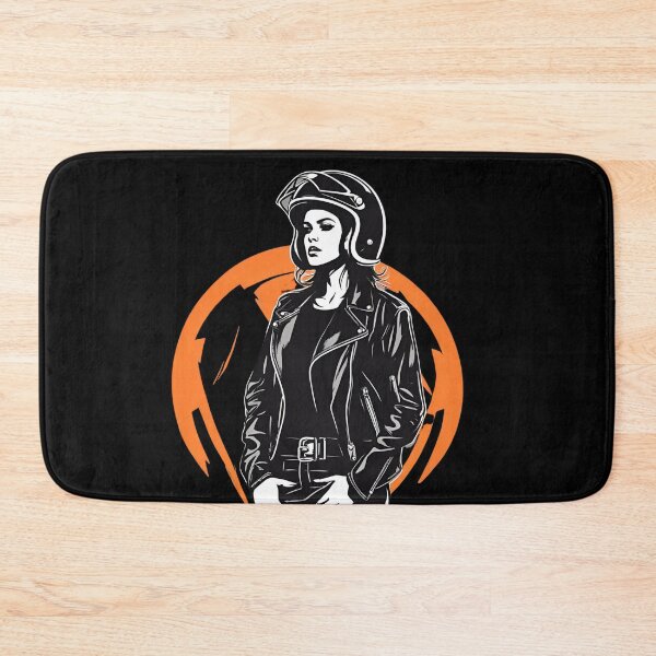 Item preview, Girl Motorcyclist. Biker Girl. designed and sold by VieBelieve.