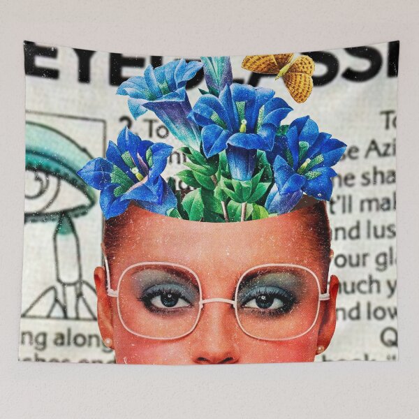 Item preview, Blooming Blue  designed and sold by Dani Moffet.