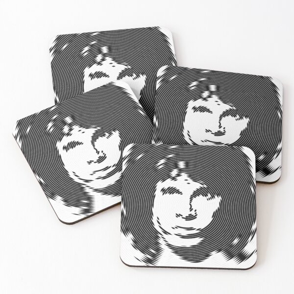 Item preview, Jim Morrison Spiroglyph Spiral Art Low Poly Art designed and sold by SpiroJo.