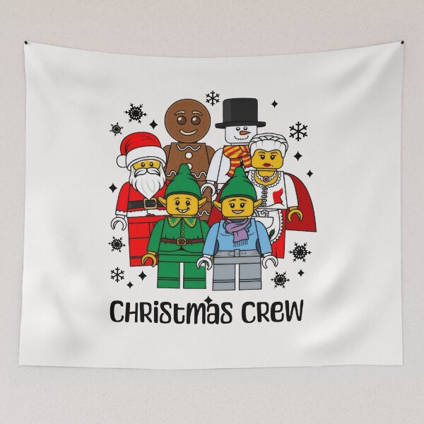 Item preview, Building Bricks Christmas Crew  designed and sold by BeansHotTees.