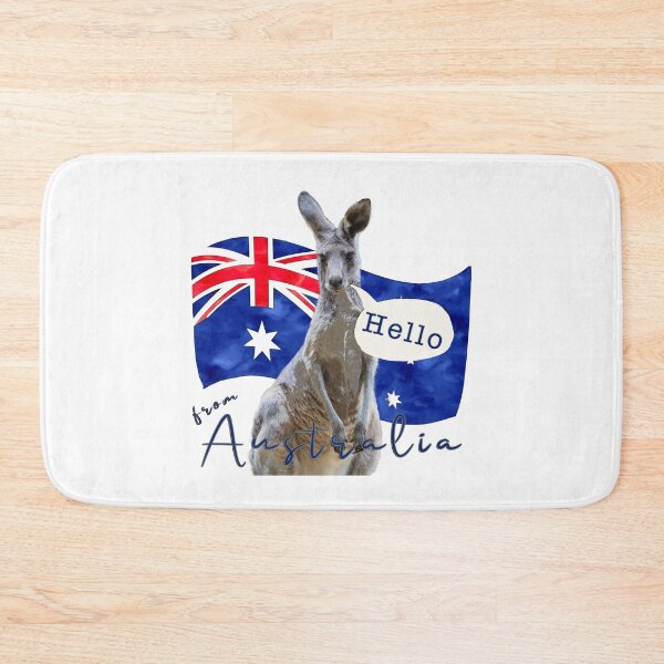 Item preview, Hello from Australia - Kangaroo designed and sold by Michael van der Hoorn.