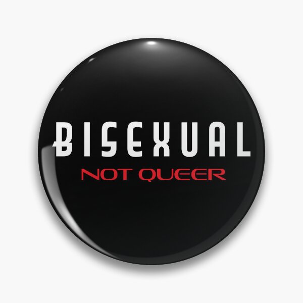 Item preview, Bisexual Not Queer designed and sold by Sapphic Reality.