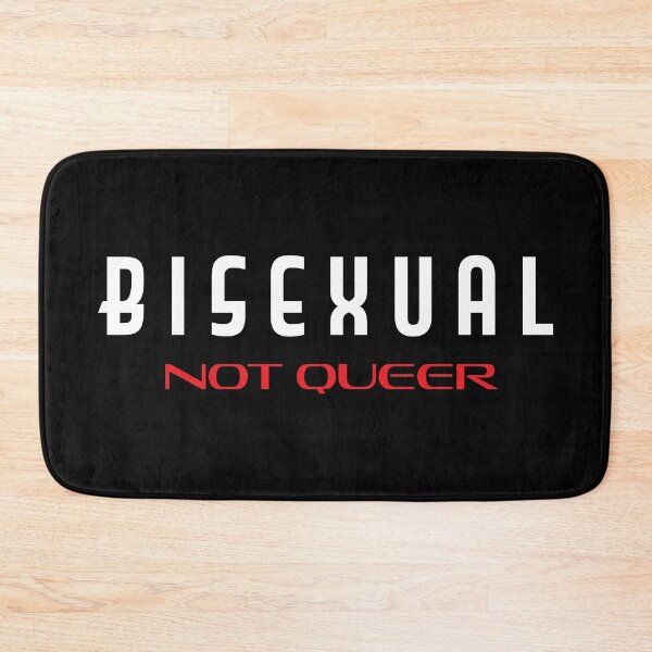 Item preview, Bisexual Not Queer designed and sold by Sapphic Reality.