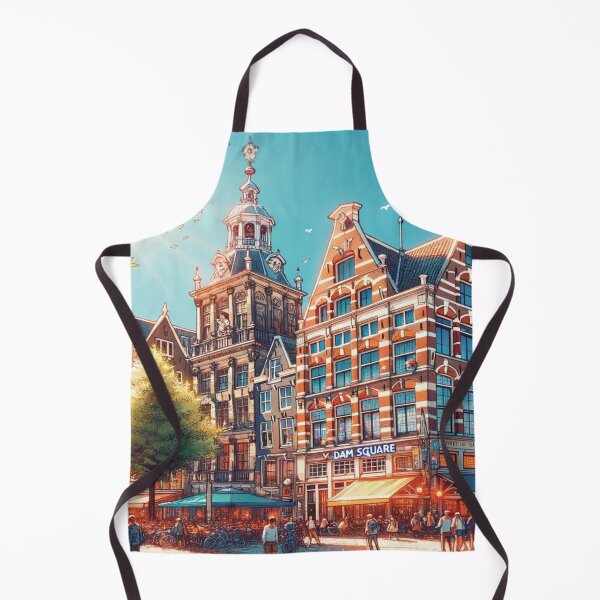 Item preview, Dam Square in Amsterdam designed and sold by Era-of-Traveler.