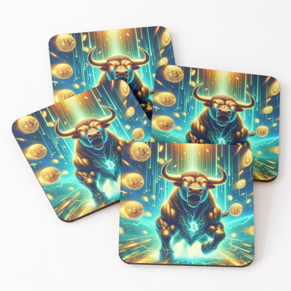 Item preview, "Bullish Crypto Vision" Merchandise Collection designed and sold by TheGPTFamily.