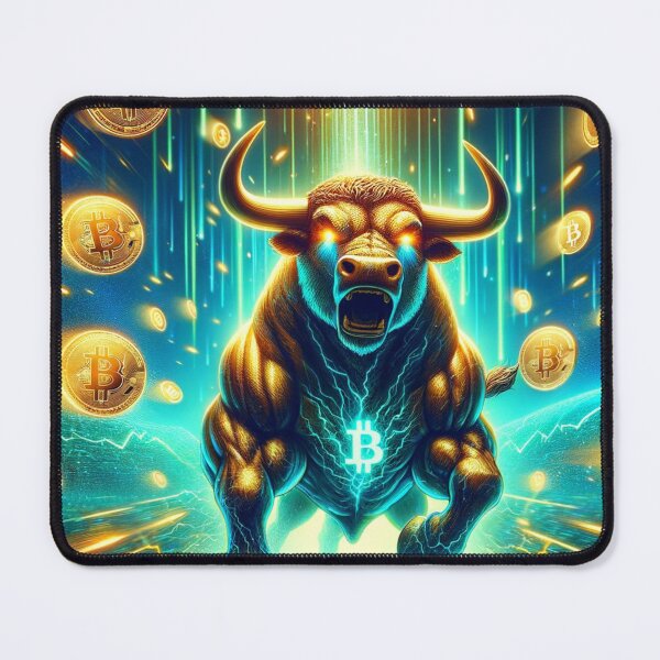 Item preview, "Bullish Crypto Vision" Merchandise Collection designed and sold by TheGPTFamily.
