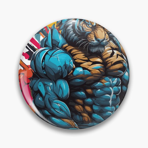 Artikelvorschau, Der große Bodybuilder-Tiger entworfen und verkauft von Frankydudestore.