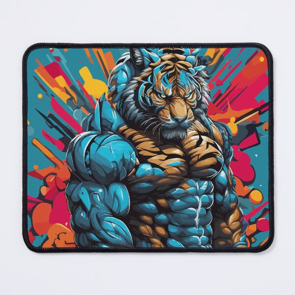 Item preview, The great bodybuilder tiger designed and sold by Frankydudestore.