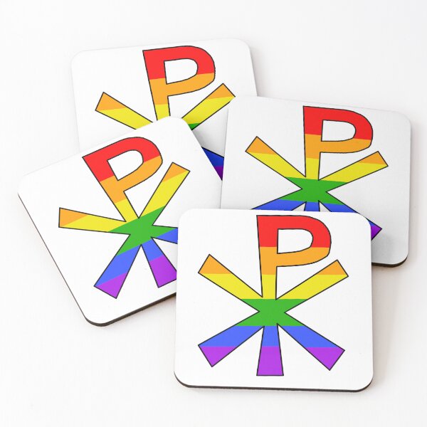 Item preview, Christian Symbol Chi Ro Pride designed and sold by BackgroundPixel.