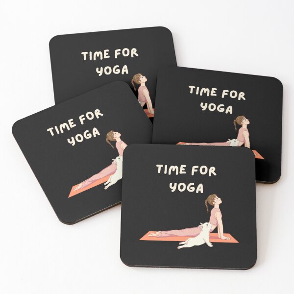 Item preview,  Time for yoga with PET designed and sold by Krsna Priya.