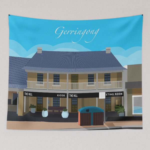 Item preview, The Hill Top Cafe designed and sold by Donnahuntriss.