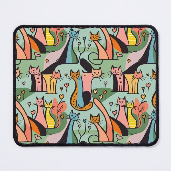 Item preview, Cat Pattern Backpack designed and sold by SUKREEP.