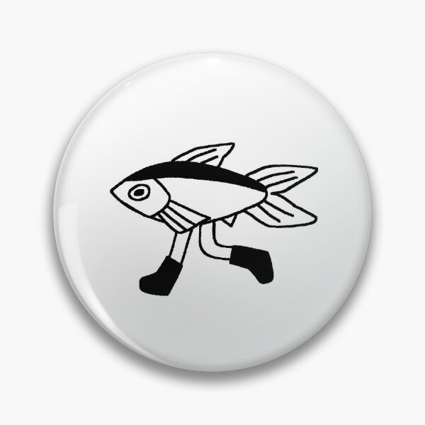 Item preview, fish with legs designed and sold by squidberry.