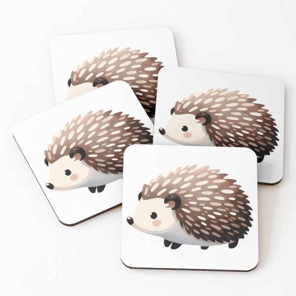 Item preview, Charming Spiky Hedgehog Art designed and sold by UmbrellaStudio1.