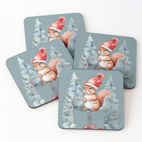 Item preview, Christmas Squirrel Winter designed and sold by HerartbyHer.